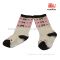 BSP-156 Fashion custom socks for infants with anti-slip sole